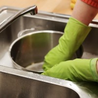 Dishwashing: Only run the faucet to rinse; save about 2.5 gallons a minute.